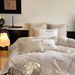 Vintage Style Thickened Full Matte Milk Velvet Bedding Set Romantic Floral Embroidery Warm Quilt Cover_maomaolike.com