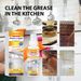 Jakehoe Stain & Rust Cleaner, Clean Kitchen Utensils And Pots Kitchen Hearth Oil Black Dirty Clean Lampblack Machine Oil_maomaolike.com