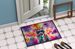 Hippie Animal Raccoon Doormat Front Door Mat Indoor Outdoor Rugs For Entryway, Non Slip Washable Low Pile, 24H X 36W_maomaolike.com
