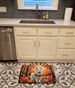 American Eskimo Fall Memory Foam Kitchen Mat Machine Washable Anti-Fatigue Mat Cushion Comfort Bath Mat Or Kitchen Rug_maomaolike.com