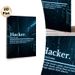 Hacker Definition Painting Poster, Neon Cyberpunk Tech-style Poster, Unique Gaming-focused Definition Decor Ideal For Gaming Rooms, Gaming Areas_maomaolike.com
