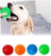 Squeaky Dog Toys, Squeaky Dog Ball Pet Chewing Spikey Toy Non-Toxic Puppy Tooth Cleaning Toy Balls Orange Doll Ornaments_maomaolike.com