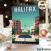 Halifax Nova Scotia Cityscape Painting Poster, Vintage Retro Urban Scene Poster, Charming Iconic Clock Tower & Street View Decor Ideal For Living_maomaolike.com