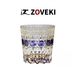 Japanese Edo Kiriko Light Luxury Purple Fluorite Household Cup Hand-Carved Crystal Whiskey High-Value Wine Glass_maomaolike.com