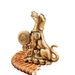 Twelve Zodiac Brass Ornament Sitting Ground Wealth Yuanbao Fortune Pure Copperware Money Dog Crafts Wholesale_maomaolike.com