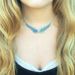 Vintage Angel Wings Feather Choker Big Pendant Aesthetic Link Chains Statement Necklace For Women Collar Bib Wedding_maomaolike.com