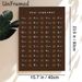 Thai Alphabet Painting Poster, Elegant Brown-toned Minimalist Poster, Practical Language Learning Aid With Phonetic Guides And Golden Lotus Details_maomaolike.com