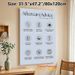Lash Aftercare Advice Painting Poster, Minimalist Line Art Graphic Poster, Practical Lash Maintenance Guidance, Ideal For Beauty Salons And Lash_maomaolike.com