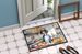 Saluki The Chef Doormat Front Door Mat Indoor Outdoor Rugs For Entryway, Non Slip Washable Low Pile, 24H X 36W_maomaolike.com
