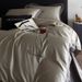 High-End Tencel Cotton Brushed Four-Piece Set Solid Color Simple Embroidery Color-Block Duvet Cover Bed Sheet Thickened Soft Beddi_maomaolike.com