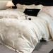 Modern Light Luxury Style Tulip Jacquard Silky Cool Skin-Friendly Bedding Lenzing Lyocell Fiber Four-Piece Set 2_maomaolike.com