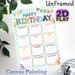 Birthday Tracker Painting Poster, Colorful Whimsical-style Poster, Practical Design To Record Monthly Birthdays, Ideal For Office, Home And Party_maomaolike.com