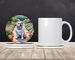 English Bulldog Spring Path Large Sandstone Coasters Pack Of 4 Absorbent Round Coasters Decor Gifts For Men Or Women, 4 In, Multicolor_maomaolike.com
