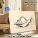 Conch Shell & Wave Themed Painting Poster, Hand-drawn Minimalist Line Art Poster, Adds Tranquil Coastal Vibe, Ideal For Living Room, Bedroom And_maomaolike.com