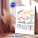 Speech-Language Pathology Themed Painting Poster, Vibrant Hand-drawn Speech Therapy Elements Poster, Informative Educational Decor Suitable For Speech_maomaolike.com