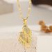 High Quality Aesthetic New Design, Silver Micro Inlaid Zircon Angel Wing Heart-Shaped Women's Pendant Necklace,_maomaolike.com