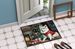 American Eskimo Cozy Christmas Doormat Front Door Mat Indoor Outdoor Rugs For Entryway, Non Slip Washable Low Pile, 24H X 36W_maomaolike.com