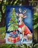 Italian Greyhound Christmas Reindeer Garden Flag Mailbox Flag Decorative Yard Flag Banner Outside Patio Artwork Yard Flower Beds, Garden Size, Multicolor_maomaolike.com