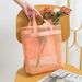 Summer New Mesh Beach Portable Storage Travel Toiletry Large Capacity Shopping Bag_maomaolike.com