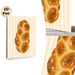 Braided Bread Painting Poster, Warm-toned Realistic Glossy Braided Bread With Sesame Seeds Poster, Appealing Food-themed Decor Suitable For Kitchen_maomaolike.com