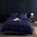 Home Textile Pure Cotton 60 Count Solid Color Quilt Cover Three Piece Set Simple And Smooth Cotton Bedding_maomaolike.com