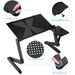 1Pc Foldable Laptop Table Bed Notebook Desk With Mouse Board Aluminum Alloy Breakfast Snacking Tray For Home Office Travel Use_maomaolike.com