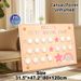 Potty Training Chart Painting Poster, Pastel-toned Cute Illustrated Poster, Useful Tracker For Potty Training Progress Suitable For Home Spaces_maomaolike.com