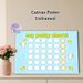 Potty Training Chart Painting Poster, Adorable Cartoon Style Poster, Cheerful Duck & Toilet Paper Design To Track Potty Training Progress, Ideal For_maomaolike.com