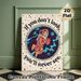 Space Astronaut Motivational Painting Poster, Vibrant Whimsical Space Scene With Inspiring Quote Poster, Uplifting Wall Decor Suitable For Bedroom_maomaolike.com
