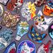 Cat Lion Face With Flower Iron On Patches For Clothing Thermoadhesive Patches Animals Embroidery Ironing Sewing Stickers DIY_maomaolike.com