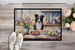 Decorating Easter Border Collie Doormat Front Door Mat Indoor Outdoor Rugs For Entryway, Non Slip Washable Low Pile, 24H X 36W_maomaolike.com