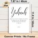 Biblical Verse Yahuah Painting Poster, Elegant Minimalist Black Typography Poster, Inspirational Religious Scripture Decor Idea For Home, Prayer Space_maomaolike.com