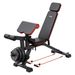 Weight Bench, 800lbs Adjustable Weight Bench Press For Full Body Workout, Exercise Sit Up Bench For Home Gym Strength Training, Flat Bench With With Leg Extension, Preacher Pad, Fast Adjustment_maomaolike.com
