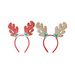 Christmas Headband Reindeer Antlers Clips Santa Claus Hats 12 Pcs_maomaolike.com