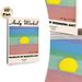 Sunset Themed Painting Poster, Soft Layered Color-blocked Modern Art Poster, Stylish Artistic Decor Suitable For Living Room, Studio And Home Display_maomaolike.com
