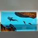 Miniature Whale Shark Diver Resin Lamp, Epoxy Resin Wood Design, Father's Day Gift, Must Have Creative Home Decoration._maomaolike.com