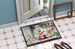 Samoyed The Chef Doormat Front Door Mat Indoor Outdoor Rugs For Entryway, Non Slip Washable Low Pile, 24H X 36W_maomaolike.com