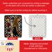 Belgian Sheepdog And Santa Claus Porcelain Ornament Christmas Tree Hanging Decorations For Home Christmas Holiday, Rectangle, Gift, Multicolor_maomaolike.com