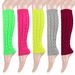 Unisex Warm woolen socks knitted leg warmers Ladies Pile pile leg warmers Fashion leg warmers_maomaolike.com