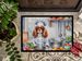 Cavalier Spaniel The Chef Doormat Front Door Mat Indoor Outdoor Rugs For Entryway, Non Slip Washable Low Pile, 24H X 36W_maomaolike.com
