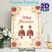 Indian Jhumka Earrings Painting Poster, Vintage Ornate Ethnic Style Poster, Elegant Pink & Gold Jhumka Design With Delicate Floral Border, Cultural_maomaolike.com