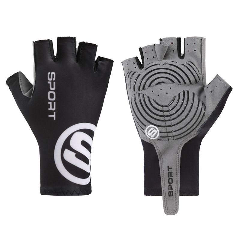 Fitness gloves for men and women thin anti-cocoon sports wrist guard non-slip equipment training horizontal bar yoga palm half finger_maomaolike.com