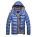 Men's autumn and winter cotton-padded jacket men stand collar men slim warm men cotton-padded jacket jacket_maomaolike.com