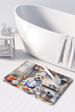 Westie The Chef Memory Foam Kitchen Mat Machine Washable Anti-Fatigue Mat Cushion Comfort Bath Mat Or Kitchen Rug_maomaolike.com
