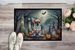 Chihuahua Spooky Halloween Doormat Front Door Mat Indoor Outdoor Rugs For Entryway, Non Slip Washable Low Pile, 24H X 36W_maomaolike.com