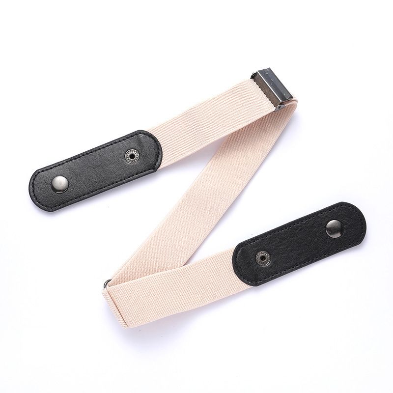 HOT 1PC Adjustable Stretch Elastic Waist Band Invisible Belt Buckle-Free Belts for Women Men Jean Pants Dress No Buckle Easy_maomaolike.com