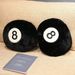 1pc Decorative Billiard 8 Ball Pillow Soft Plush Throw Cushion For Home Pool Table_maomaolike.com