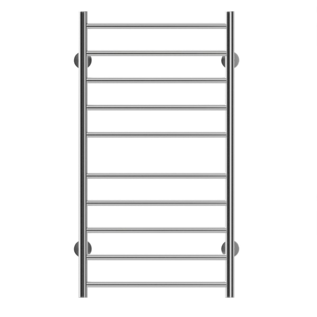 Electric Heated Towel Rack For Bathroom, Wall Mounted Towel Warmer, 10 Stainless Steel Bars Drying Rack_maomaolike.com