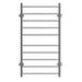 Electric Heated Towel Rack For Bathroom, Wall Mounted Towel Warmer, 10 Stainless Steel Bars Drying Rack_maomaolike.com