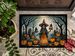 La Llorona Skeleton Spooky Halloween Doormat Front Door Mat Indoor Outdoor Rugs For Entryway, Non Slip Washable Low Pile, 24H X 36W_maomaolike.com